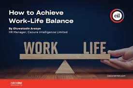 achieving work life balance